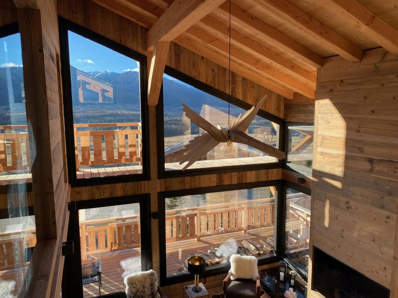 Chalet Aguila - Jacuzzi Et Sauna Panoramique - Construit En 2023 Bolquere ภายนอก รูปภาพ