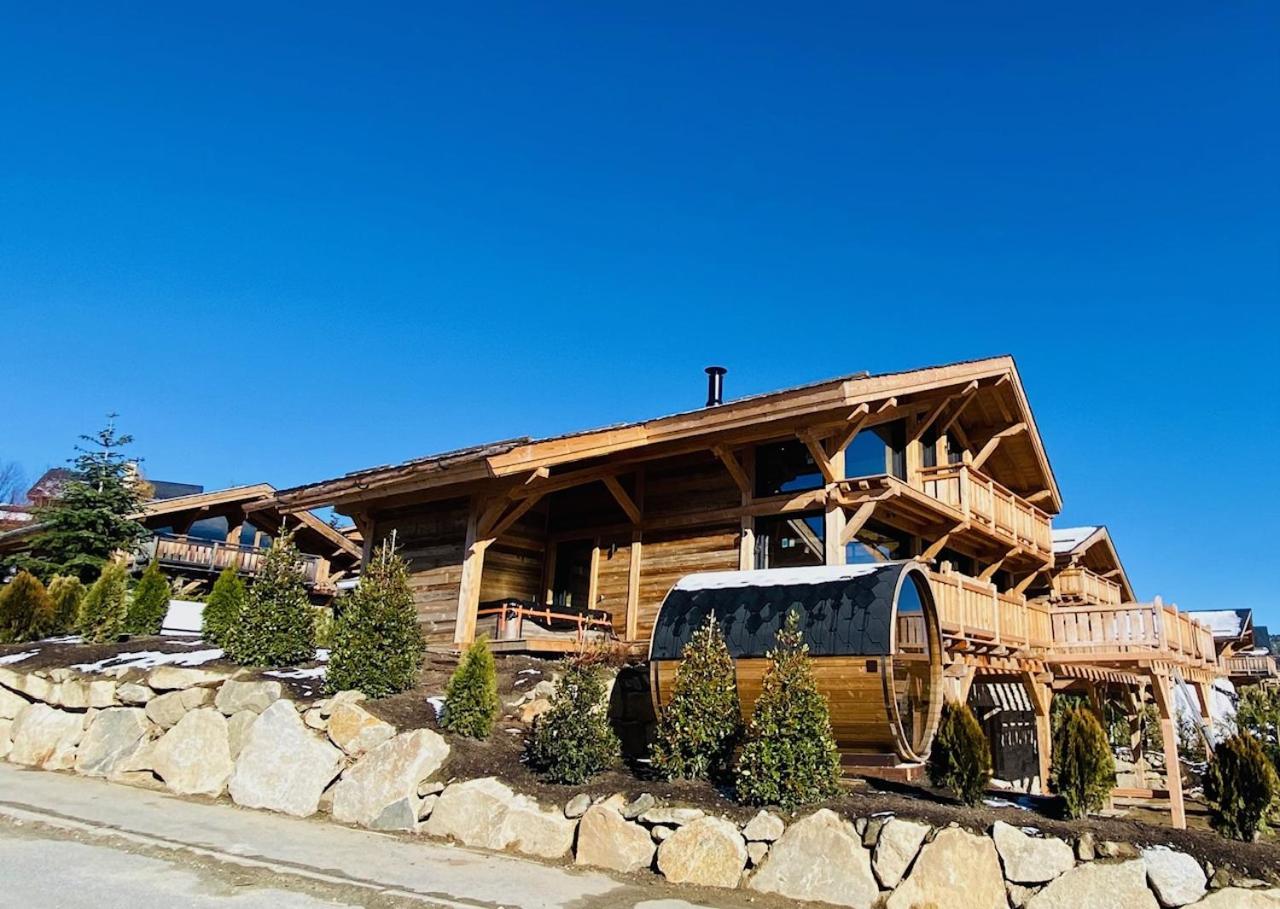 Chalet Aguila - Jacuzzi Et Sauna Panoramique - Construit En 2023 Bolquere ภายนอก รูปภาพ