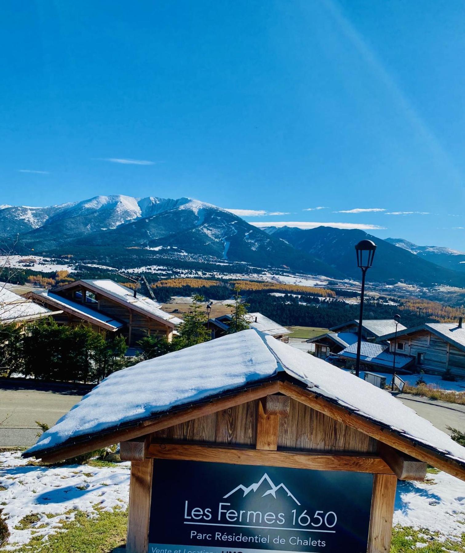 Chalet Aguila - Jacuzzi Et Sauna Panoramique - Construit En 2023 Bolquere ภายนอก รูปภาพ