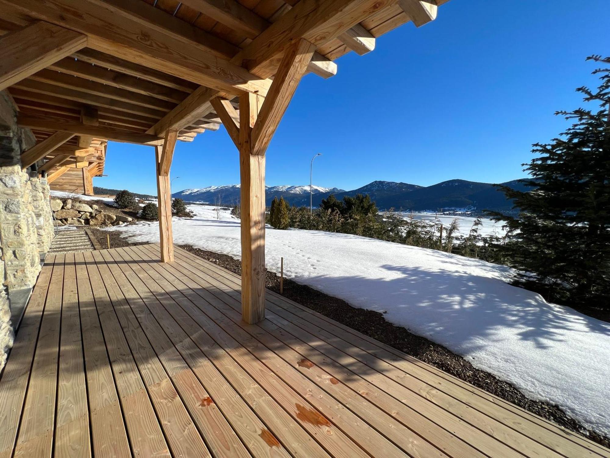 Chalet Aguila - Jacuzzi Et Sauna Panoramique - Construit En 2023 Bolquere ภายนอก รูปภาพ