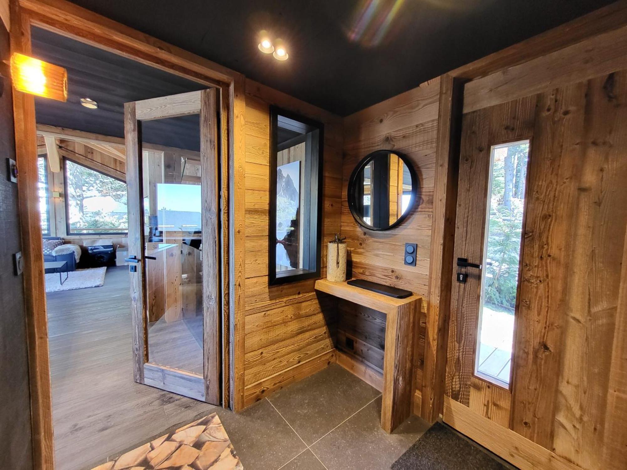 Chalet Aguila - Jacuzzi Et Sauna Panoramique - Construit En 2023 Bolquere ภายนอก รูปภาพ