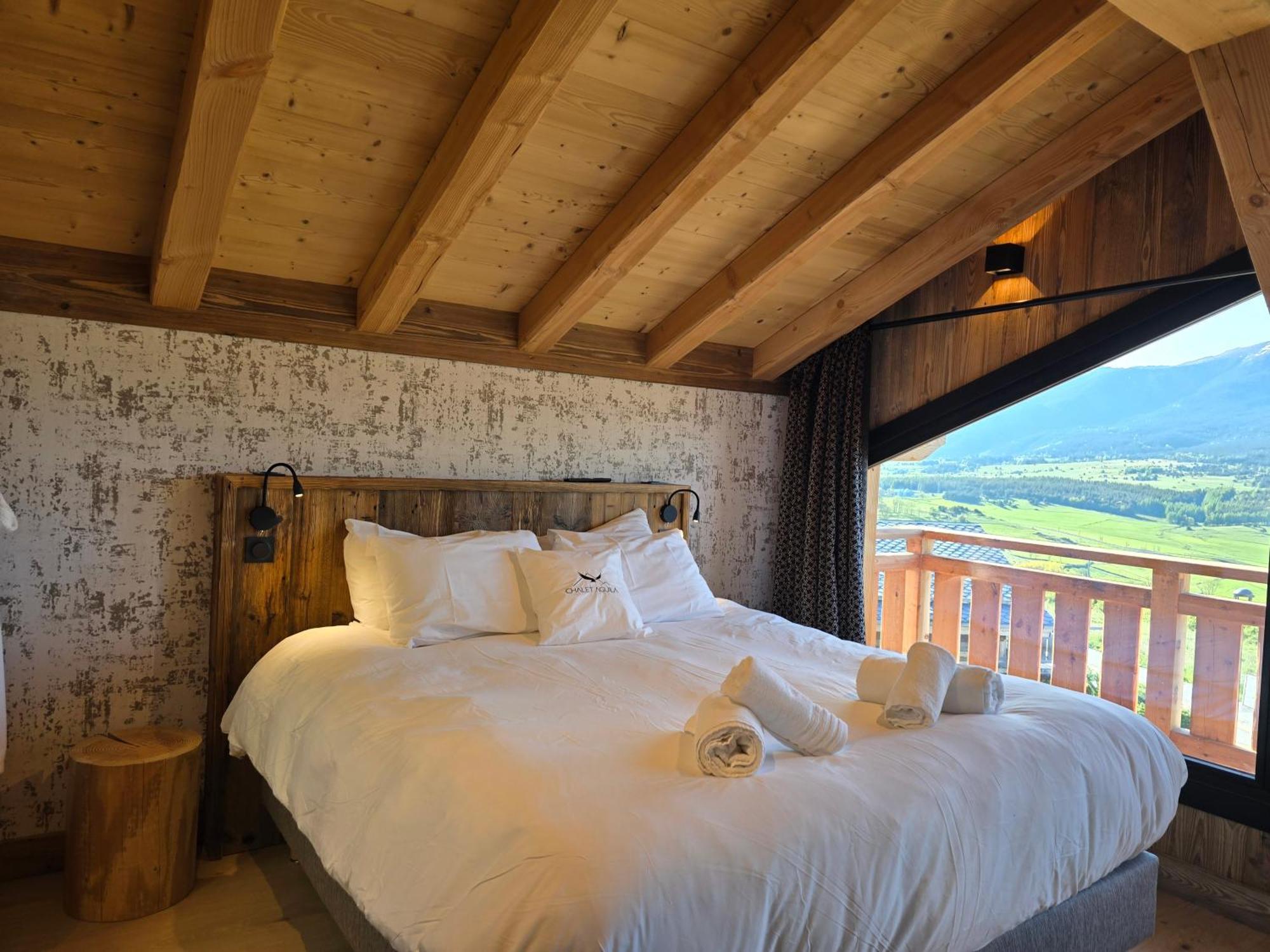 Chalet Aguila - Jacuzzi Et Sauna Panoramique - Construit En 2023 Bolquere ภายนอก รูปภาพ