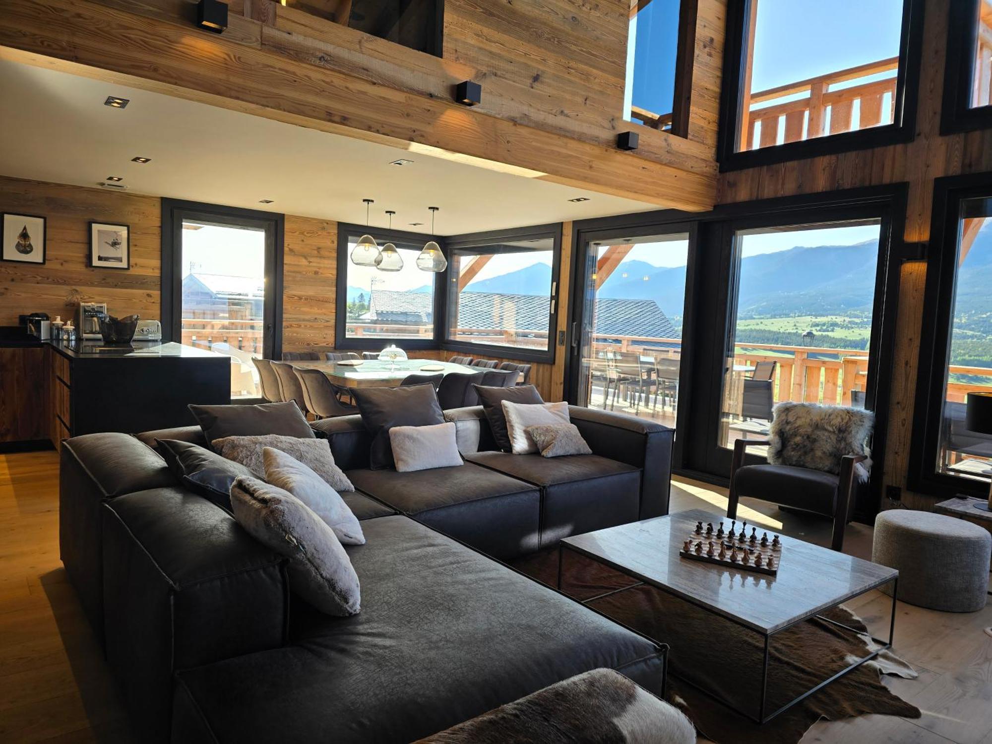 Chalet Aguila - Jacuzzi Et Sauna Panoramique - Construit En 2023 Bolquere ภายนอก รูปภาพ